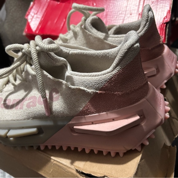 Adidas NMD S1 MAHBS Sneakers - Pink and Tan - Picture 3 of 6